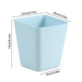 thumbnail image 3 of Birdeem 5Pc Hanging Basket- Hanging Organizer- Trolley Basket- Small Hanging Pen Holder- Small Hanging Bucket- Trolley Cup Holder- Garbage Basket- Snack Storage, 3 of 12