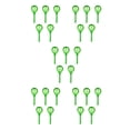 thumbnail image 2 of VONKY 5pcs/set Automatic Irrigation Device Plant Helper For Busy Individuals Plant Self Watering Globes PVC Easy To S green round 5Set, 2 of 6