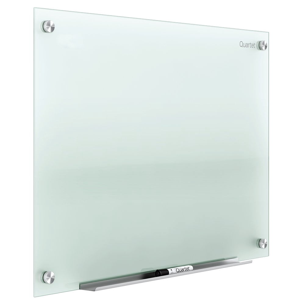 Quartet Glass Whiteboard, Non-Magnetic Dry Erase White Board, 6' x 4', Frosted Surface, Infinity (G7248F)