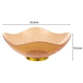 thumbnail image 3 of Fruit Tray Elegant Transparent Nordic Style Desktop Nut Snack Candy Bowl Daily Use, 3 of 12