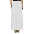 thumbnail image 3 of Bimba Jupe Longue Blanche Maxi pour Femmes Style Tulipe en Georgette Boho Bas-22, 3 of 6