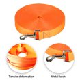 thumbnail image 3 of Tie Out Rope Dog Tether, 5m Dog Line for Outside Playing Camping Tying, Medium Large Dogs Indoor/Outdoor Backyard Dog Leash - orange, 3 of 5