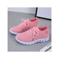 thumbnail image 2 of UKAP Espadrilles pour Femmes à Bout Rond Espadrilles Couleur Unie Ballerines Confortables pour Femmes Découplage de Couleurs 11, 2 of 3