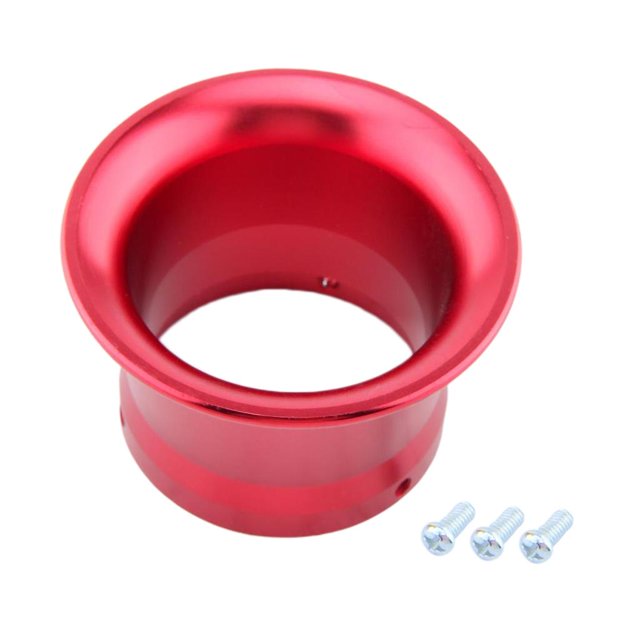 Miulika 50mm Air Filter Velocity Stack Funnel Kit for PWK24 PWK26 Carburetor 2", Red