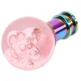 thumbnail image 4 of Gear Lever Head, Round Ball Universal Unique Gear Shifter Knob  Transparent Bubble  For Car Pink, 4 of 8
