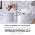 thumbnail image 1 of HOARBOEG Household Multifunctional Intelligent Induction Desktop Car Garbage Bin Storage Box, 1 of 3