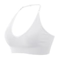 thumbnail image 1 of MIASHUI Bras for Women Halterneck Sports Bra Backless Deep V Neck Sports Bustier Padded Gym Bra Backless Adjustable Straps, 1 of 5