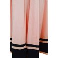 thumbnail image 4 of Bimba Women's Long Maxi Skirt With Contrast Border Boho Skirt With Elastic Waist, 4 of 9