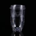 thumbnail image 4 of Plastic Cups, Plastic Juicer Clear Coffee Cup with Our Blender Juicer Accessory Cups for Any Recipe, 4 of 7