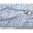 thumbnail image 3 of Soimoi Blue Rayon Fabric Flower Leaves Print Fabric by the Yard 42 Inch Wide, 3 of 3