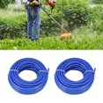 thumbnail image 3 of Trimmer Line, 2PCS 4mm String Trimmer Line Nylon Round Trimmer Line Blue Lawn Mower Accessories Garden Grass Trimmers For Most Lawn Mowers, Trimmers Blue 10m / 32.8ft, 3 of 8