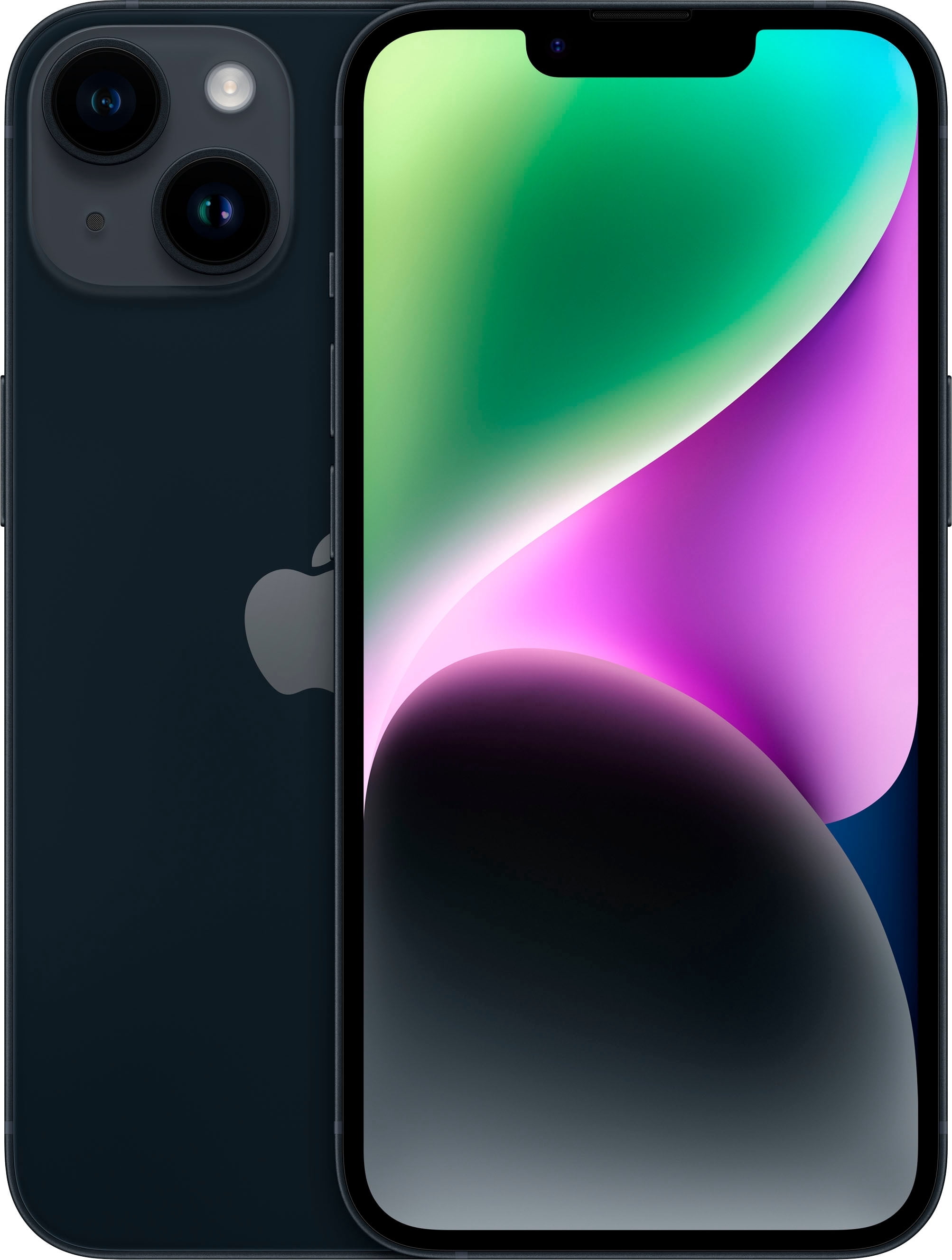 Restored Apple iPhone 14 - Carrier Unlocked - 256 GB Midnight - MPVV3LL/A (Refurbished)