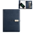 thumbnail image 3 of Trousse d'Outils Tendance pour la Maison, un Carnet A5 Pouvant à la Fois Écrire et Charger avec du Papier Remplaçable, une Clé USB, Charge Sans Fil, Prend en Charge et Résout les Besoins de Travail, 3 of 9