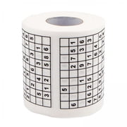 yuksok 3xSudoku Toilet Paper Roll for Puzzling Puzzle Toilet Paper Funny Toilet Paper 3 Pcs