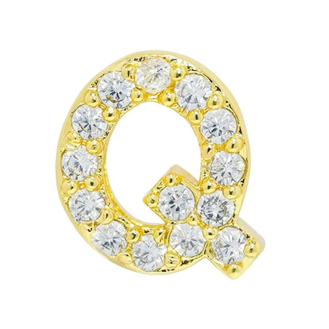 tredstone Simple Design Letter Rhinestone Earring Party Hiking Portable Stud Earrings Photo Shooting Ear Decor Jewellery Q