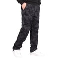 thumbnail image 3 of Styesk Pantalon pour Hommes Pantalon pour Hommes en Coton à Multiples Poches Taille Élastique Salopette Résistante à l'Usure Pantalon Pleine Longueur, 3 of 7