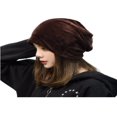 thumbnail image 1 of Womens Velvet Muslim Ruffle Cancer Chemo Hat Beanie Scarf Turban Head Wrap Caps, 1 of 6