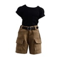 thumbnail image 1 of TISHITA Male Action Figures Short Pants Set Collector Sportswear Accessories for 1:9 Round Buckle, 1 of 8