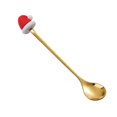 thumbnail image 1 of Birdeem Stainless Steel Christmas Spoon Gift Dessert Spoon Christmas Pendant Spoon Tableware, 1 of 1