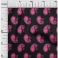 thumbnail image 1 of oneOone Cotton Cambric Fabric Paisley Block Print Sewing Fabric BTY 56 Inch Wide, 1 of 4