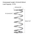 thumbnail image 3 of Unique Bargains 15mmx1.2mmx36mm 304 Stainless Steel Compression Spring 15.7N Load Capacity, 10pcs, 3 of 5