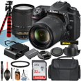 thumbnail image 1 of Nikon D7500 DSLR Camera with AF-S 18-140mm VR Lens + SanDisk 32GB Memory Card + Case + Tripod + UV Filter + A-Cell Accessory Bundle, 1 of 9