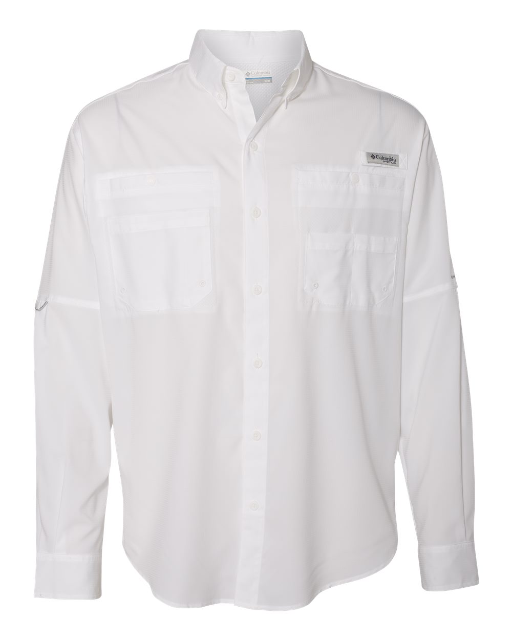 PFG Tamiami II Chandail à Manches Longues, P, Blanc