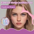 thumbnail image 4 of Brow Template Eyebrow Shaping Stencil Eyebrow Template Eyebrow Makeup Tool, 4 of 9