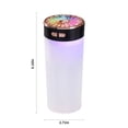 thumbnail image 3 of SuoKom Household Car Humidifier, Gas Hydrating Moisturizing Spray, Small Desktop Colorful Lights,Water Mist Humidification Usb Petaloid, 3 of 9