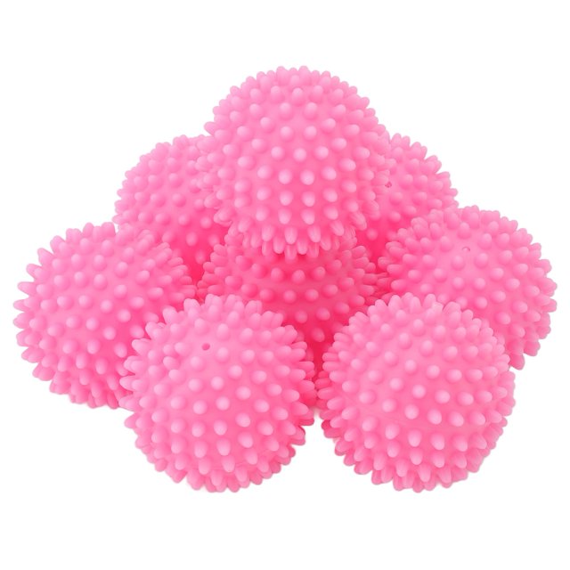 Laundry Washing Ball Prevents Tangling Stain Removal Softener PVC Ball 8 Pcs