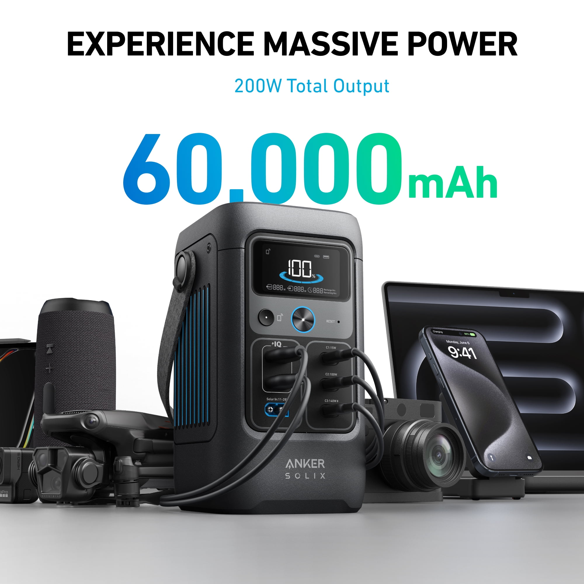 Anker Power House 200 Anker 0 PowerHouse 200W Solar pack