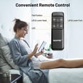 thumbnail image 2 of Giantex Base de Lit Ajustable, Lit Inclinable Électrique avec Inclinaison de la Tête et des Pieds, Télécommande Sans Fil, Éclairage DEL sous le Lit et Doubles Ports USB, Cadre de Lit Ajustable, Grand Lit, 2 of 8