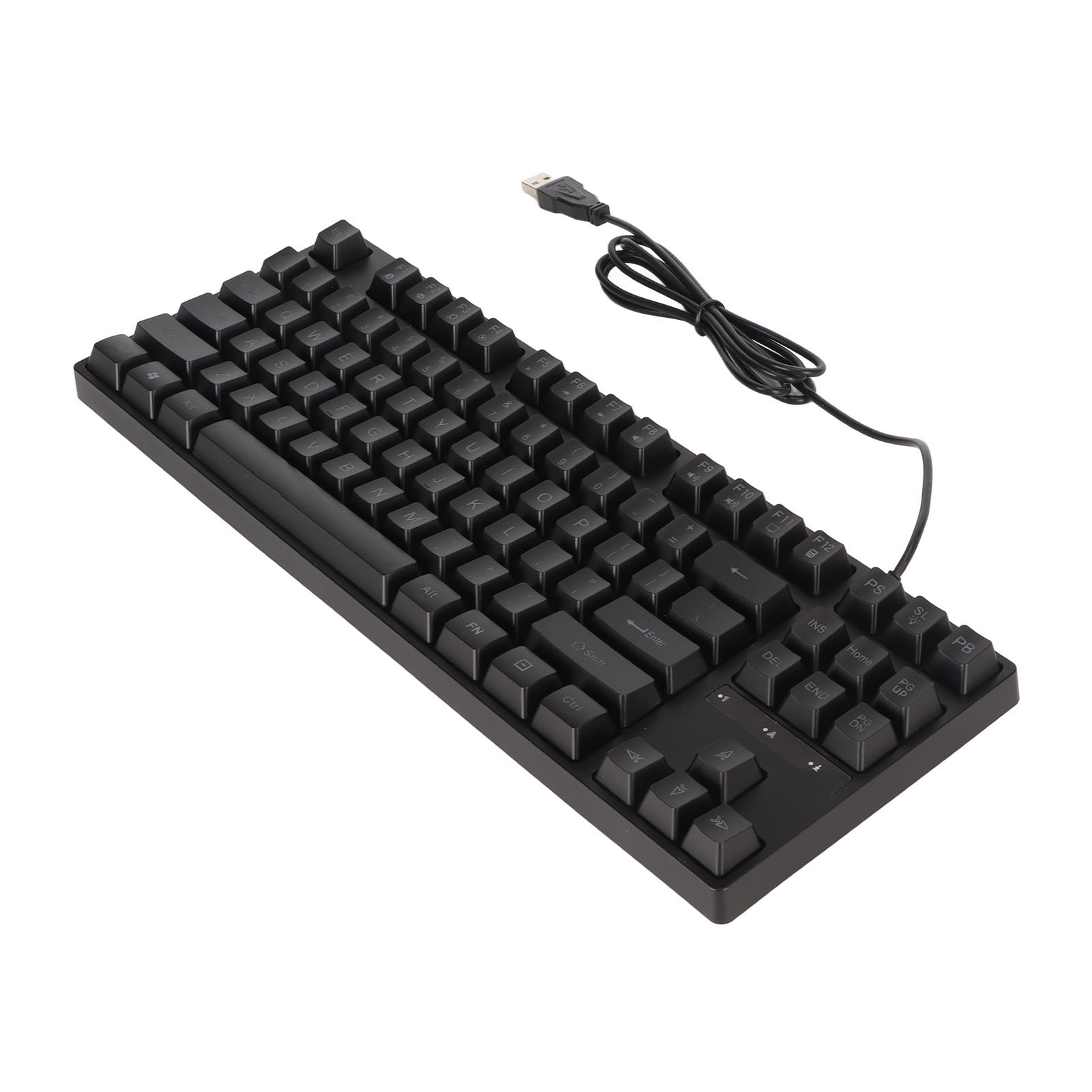 USB Wired Keyboard,87 Keys Mechanical Keyboard Gaming Keyboard Keys Mechanical Keyboard Maximized Efficiency