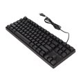 thumbnail image 1 of Mechanical Keyboard, USB Wired Keyboard 87 Keys Black  For PC, 1 of 8