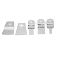 thumbnail image 2 of Oscillating Multi Tool Saw,5pcs/set 10/20/31/51/51mm Stainless Steel Oscillating Multi Tool Blade Oscillating Saw Blade Dependable Performance, 2 of 11
