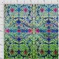 thumbnail image 1 of oneOone Polyester Lycra Fabric Dot|Swirl & Floral Panel Print Fabric By Yard 56 Inch Wide, 1 of 3