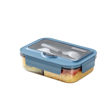 EGNMCR Storage Containers, Kitchen Storage & Organization Insulated And Sealed Portable Compartmented Lunch Box For Students And Office Workers That Can Be Microwaved Lunch boxs