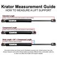 thumbnail image 5 of Krator Supports de Levage de Capot Compatibles avec Toyota 4Runner 2003-2009 - Bras de Support de Ressorts à Gaz, 5 of 5