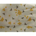 thumbnail image 4 of oneOone Georgette Viscose Fabric Honeycomb & Honey Bee Insect Print Sewing Fabric BTY 42 Inch Wide, 4 of 4