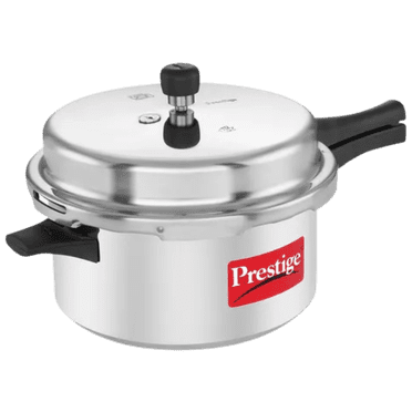 Prestige Popular Plus Autocuiseur en Aluminium Vierge, 7.5L, Argent