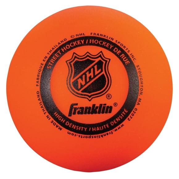 Balle de hockey de rue super haute densité NHL Franklin Sports