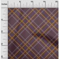 thumbnail image 1 of oneOone Polyester Lycra Fabric Tartan Check Print Fabric By The Yard 56 Inch Wide, 1 of 4