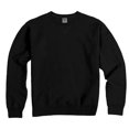 thumbnail image 1 of Hanes Mens Big ComfortWash Garment Dyed Fleece Sweatshirt, S, Black, 1 of 1