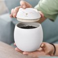 thumbnail image 3 of tredstone Ceramic Canisters For Neat And Tidy Kitchen Cute Cat Form Ceramic Tea Jars black 500ml 1Set, 3 of 6