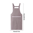 thumbnail image 3 of fheaev Summer Canvas Apron Breathable Workwear Adult Fashion, 3 of 6