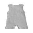 thumbnail image 2 of Baby Knitted Romper Short Sleeve O-neck Button Up Jumpsuit, 2 of 5