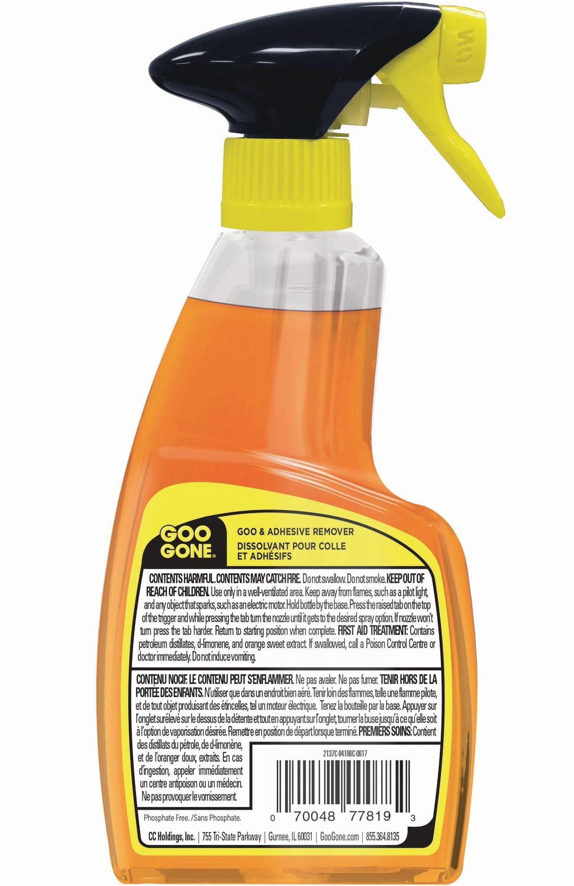 Nettoyant gel en vaporisateur Spray Gel de Goo Gone