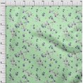 thumbnail image 3 of oneOone Viscose Chiffon Fabric Dot|Floral & Stork Bird Fabric Prints By Yard 42 Inch Wide, 3 of 4