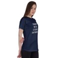 thumbnail image 1 of Inkmeso Haut Citation pour Femmes « Je Ne Suis Plus avec le Stupide » T-Shirt à Imprimé Graphique, 1 of 7