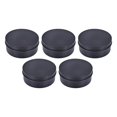 thumbnail image 4 of pitrice 5pcs Empty Aluminum Tin Jars Cosmetic Screw Lid Containers Lip Balm Cans 250ml, 4 of 7